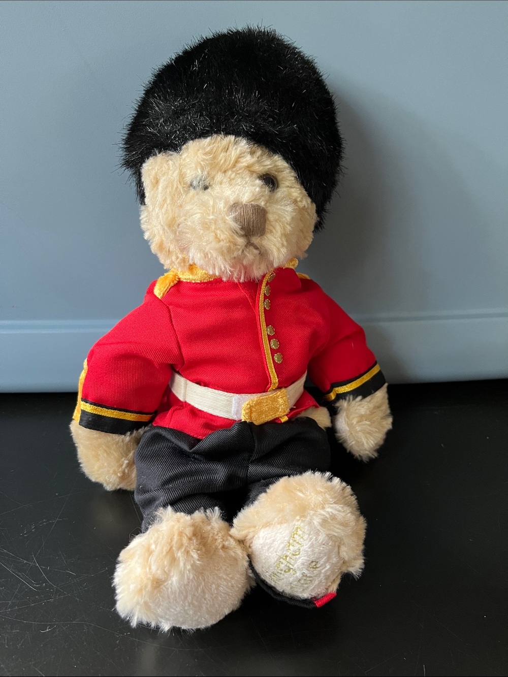 Buckingham Palace bear -Plush Bear Dressed as British Guard - by Russ